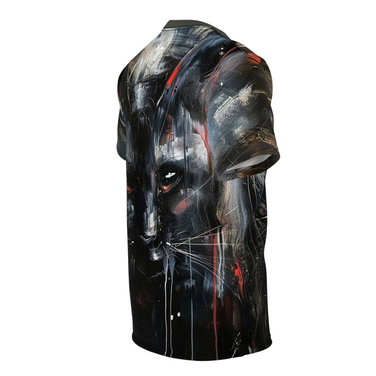 Mystic Feline T-Shirt (AOP) - Elegant Deer
