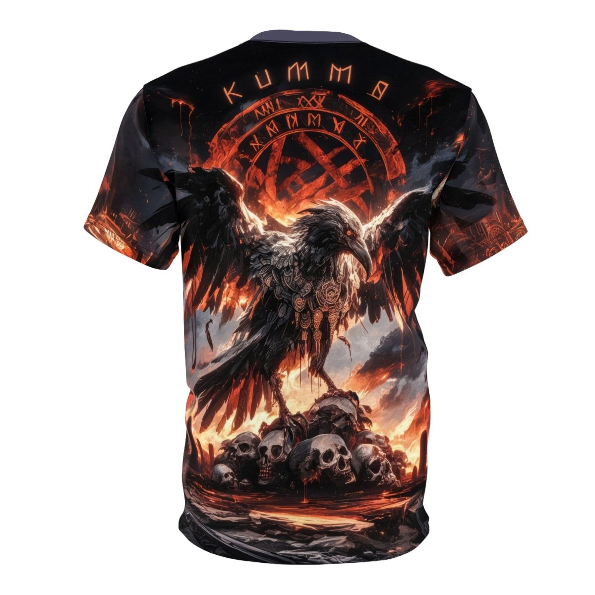 Mystic Raven Prophecy T-Shirt (AOP) - Elegant Deer