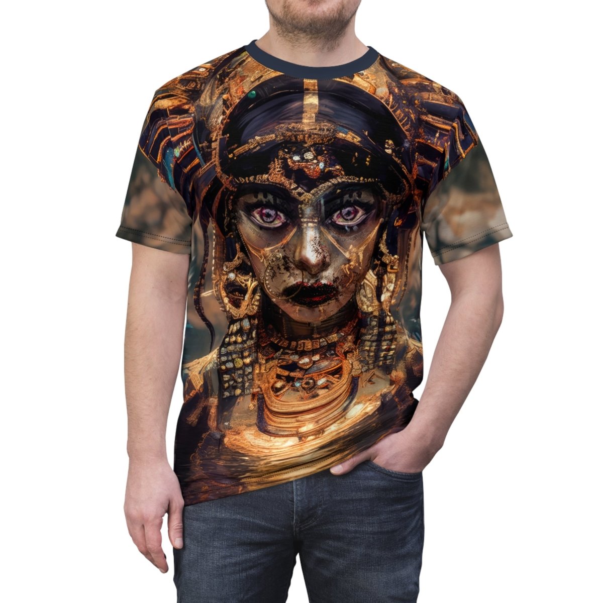 Mythical Siren T-Shirt (AOP) - Elegant Deer
