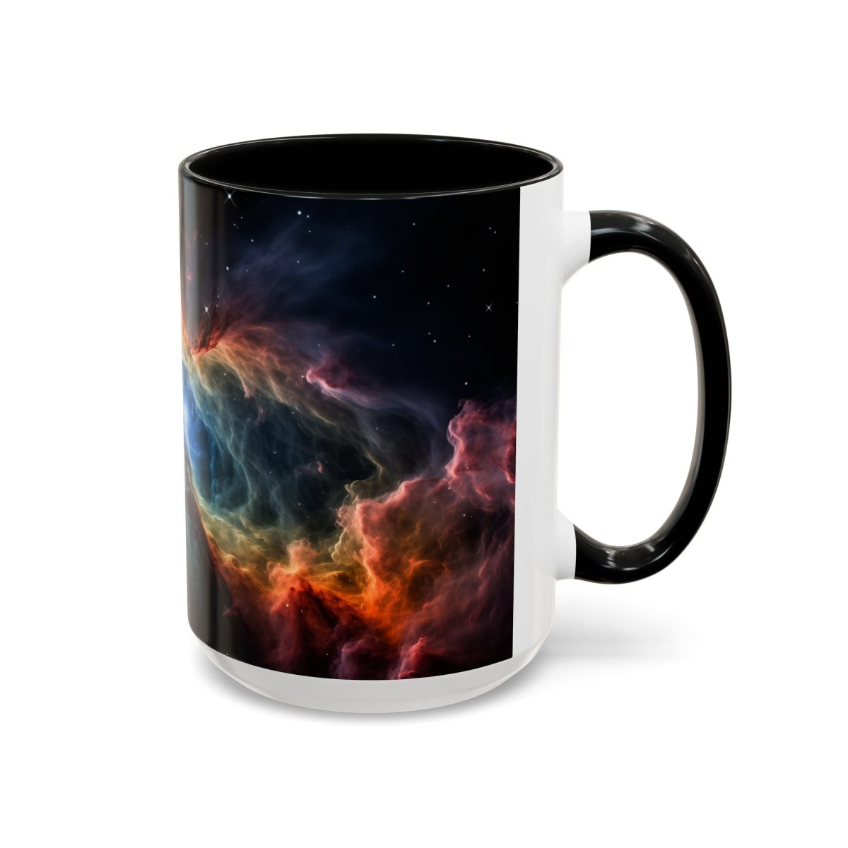 Nebula Heart Coffee Mug, 15oz - Elegant Deer