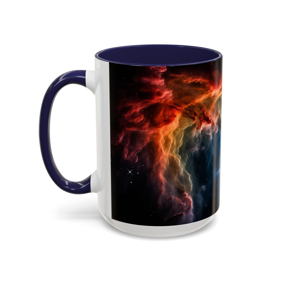 Nebula Heart Coffee Mug, 15oz - Elegant Deer