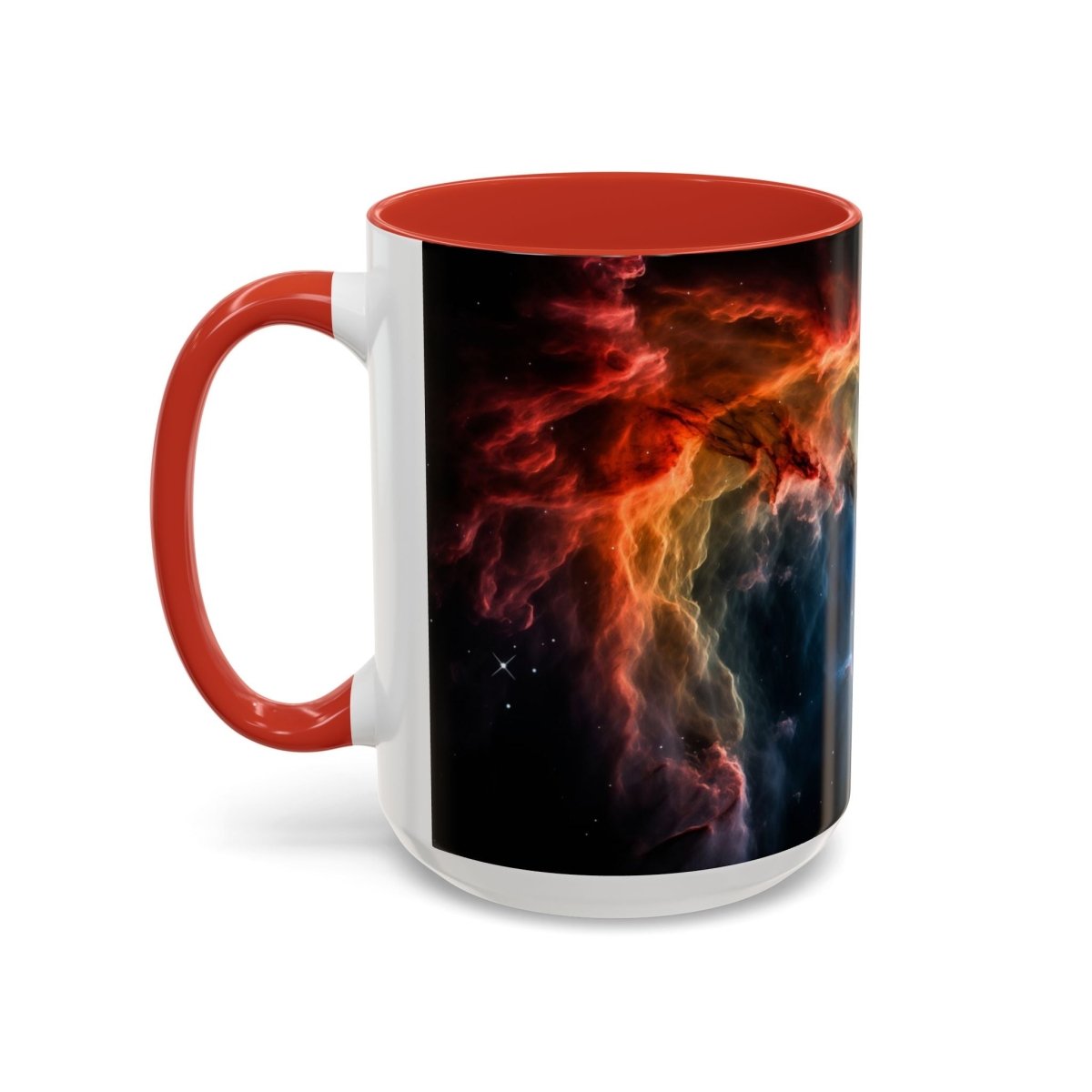 Nebula Heart Coffee Mug, 15oz - Elegant Deer