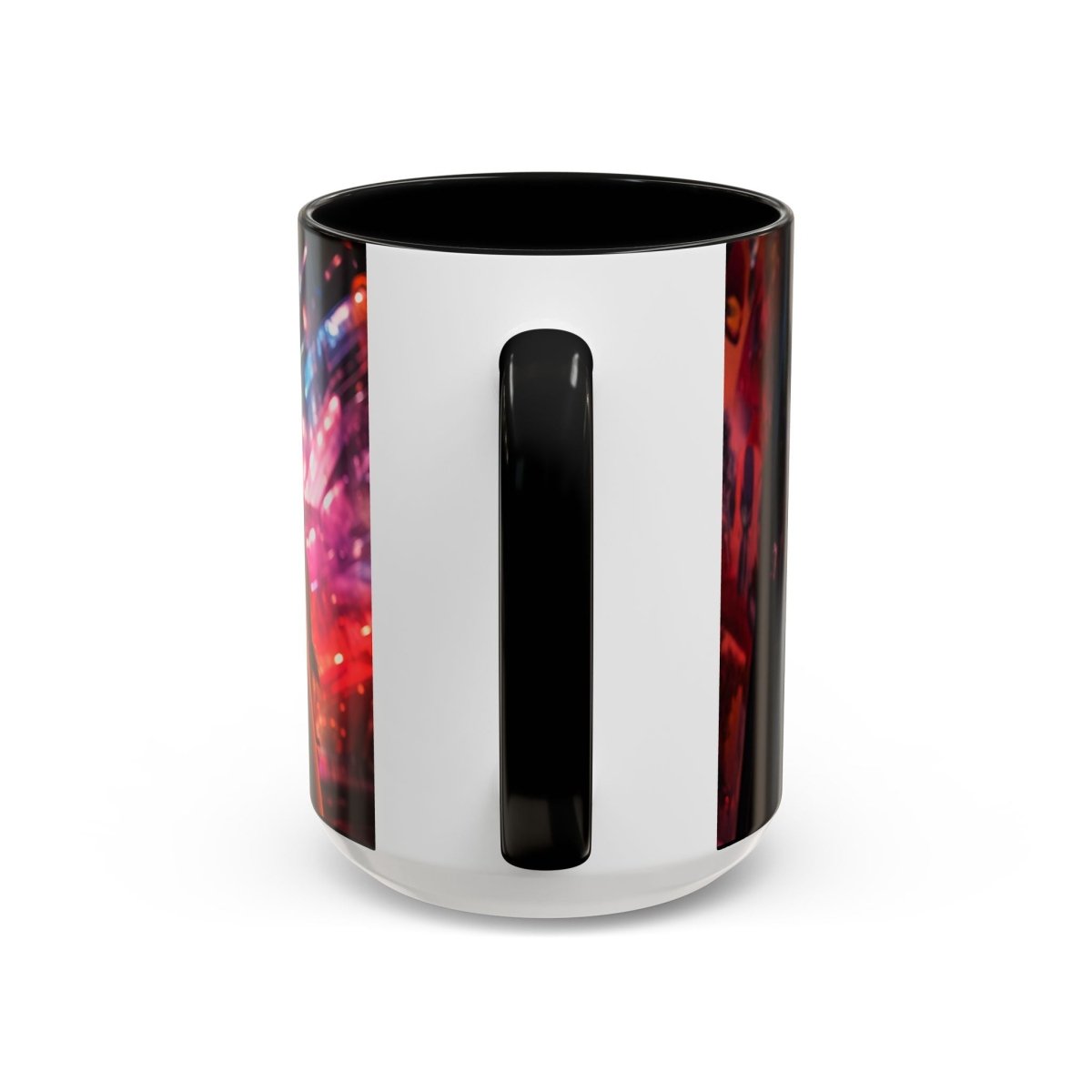 Neon Zari Kiss Coffee Mug, 15oz - Elegant Deer