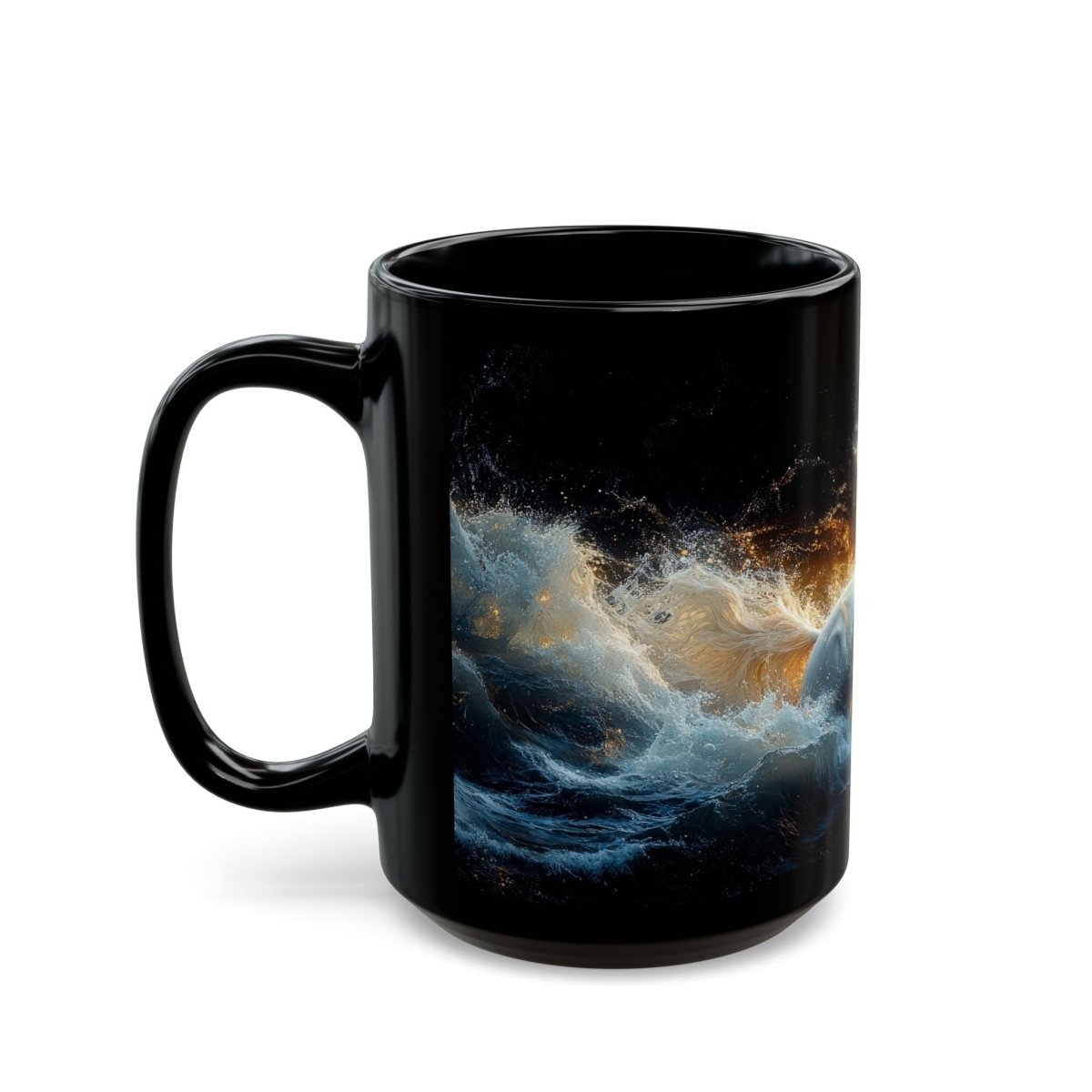 🐴 Ocean Horse – Mystical Waves Mug 🌊 - Elegant Deer