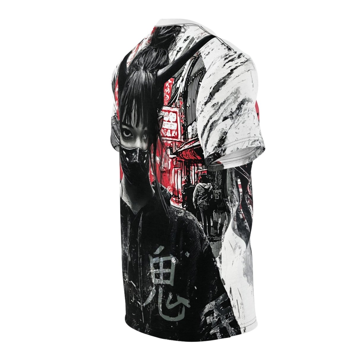 Oni Warrior: Urban Demon T-Shirt (AOP) - Elegant Deer