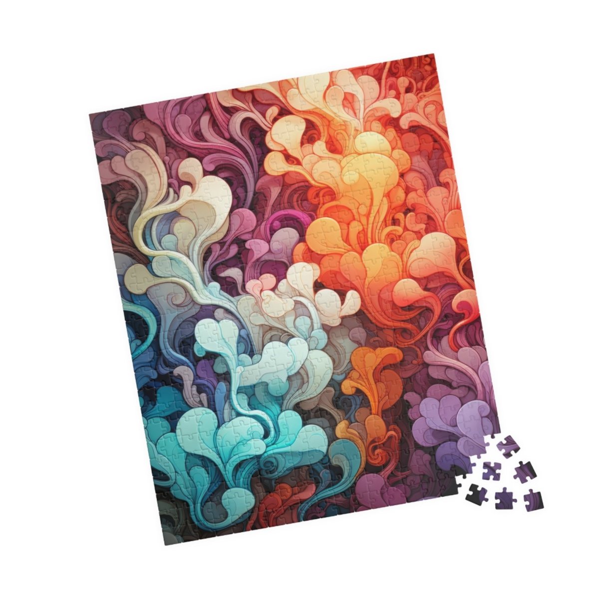 Peaceful Flow To Everywhere Jigsaw Puzzle - Elegant Deer