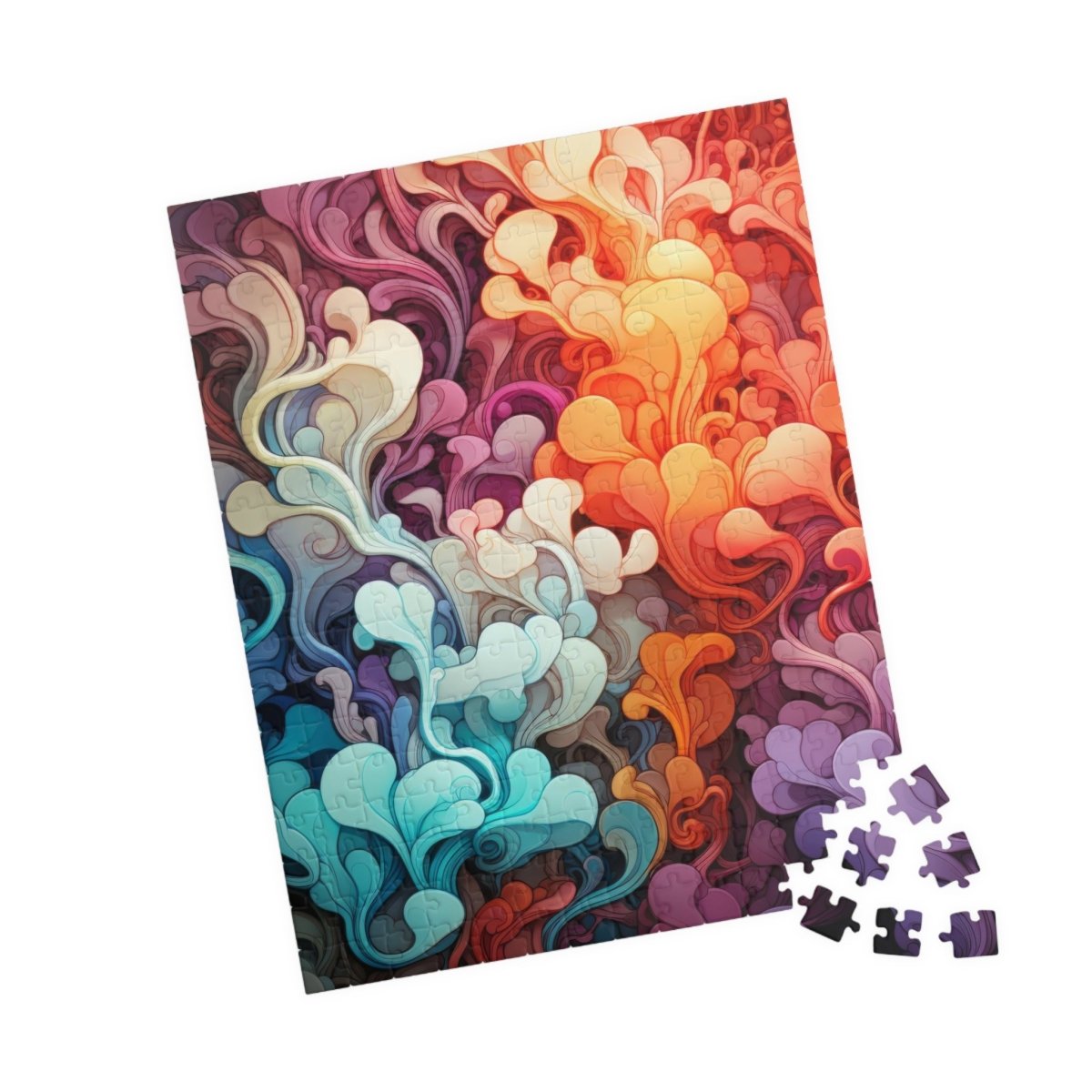 Peaceful Flow To Everywhere Jigsaw Puzzle - Elegant Deer