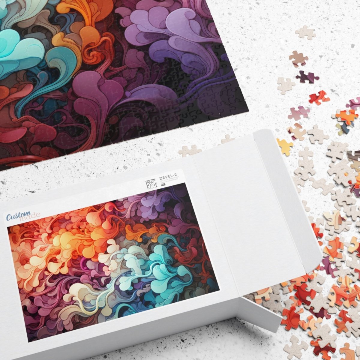 Peaceful Flow To Everywhere Jigsaw Puzzle - Elegant Deer
