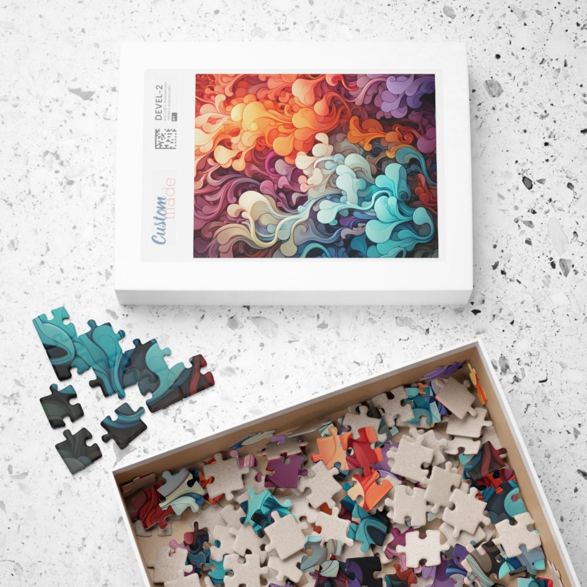 Peaceful Flow To Everywhere Jigsaw Puzzle - Elegant Deer