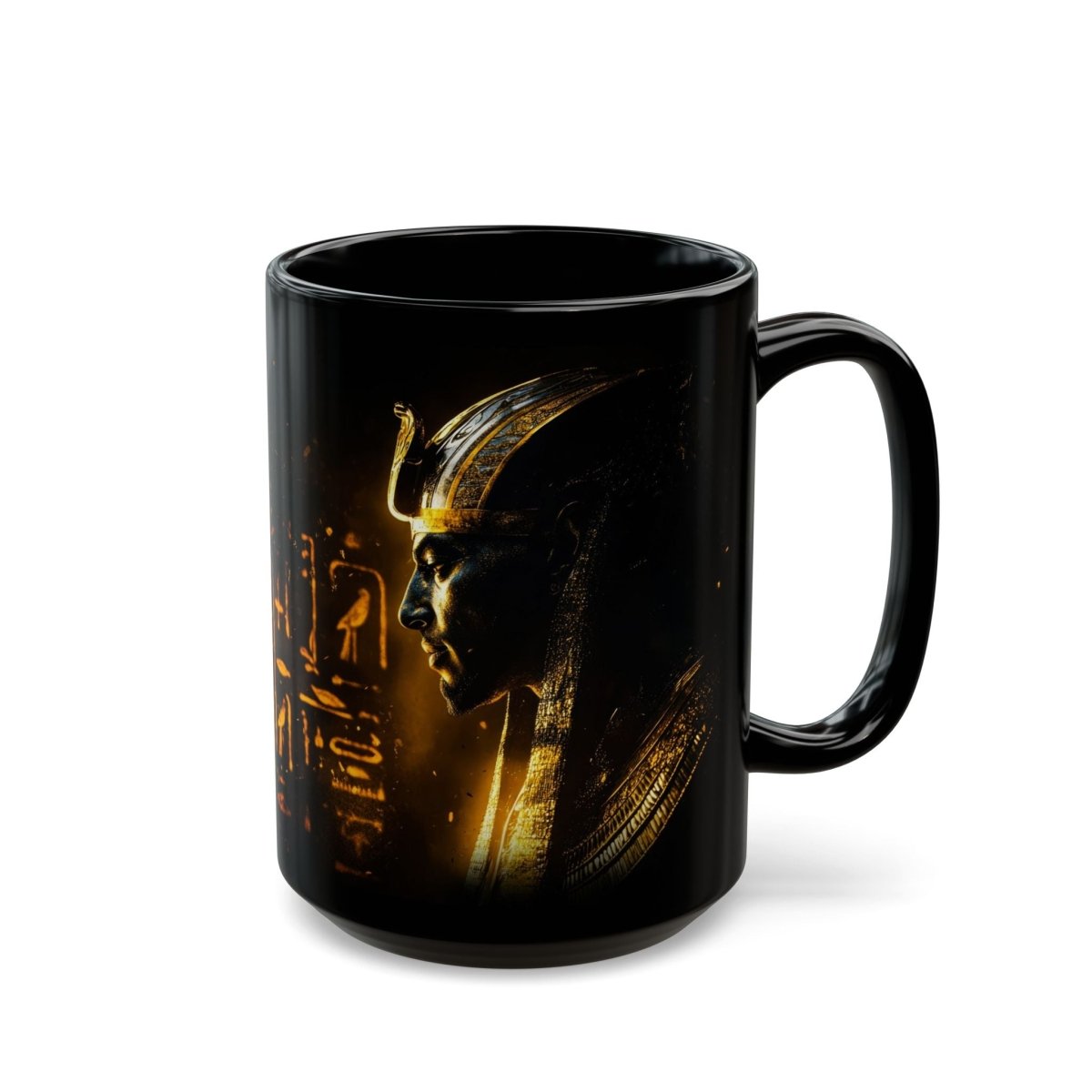 🏺 Pharaoh's Legacy – Mystical Egyptian Mug 🏺 - Elegant Deer