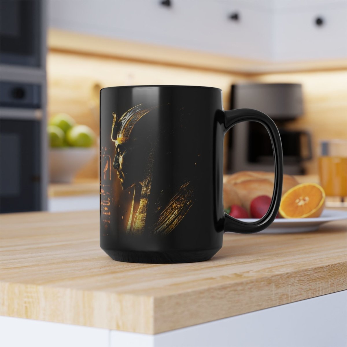 🏺 Pharaoh's Legacy – Mystical Egyptian Mug 🏺 - Elegant Deer