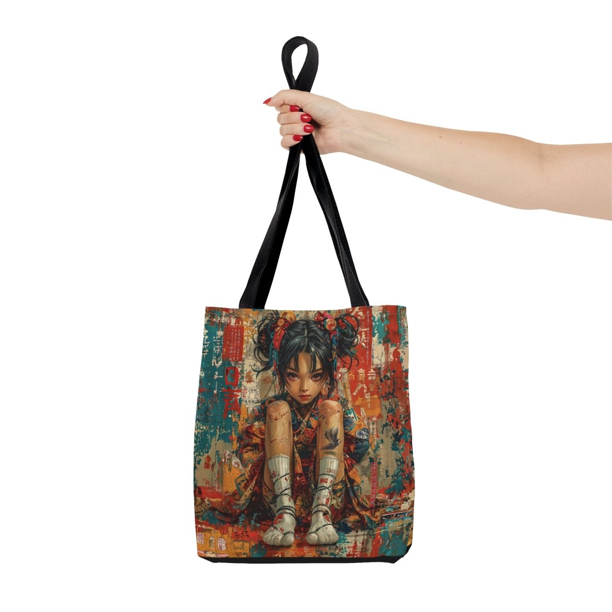 Rebels Tattoo Tote Bag - Elegant Deer