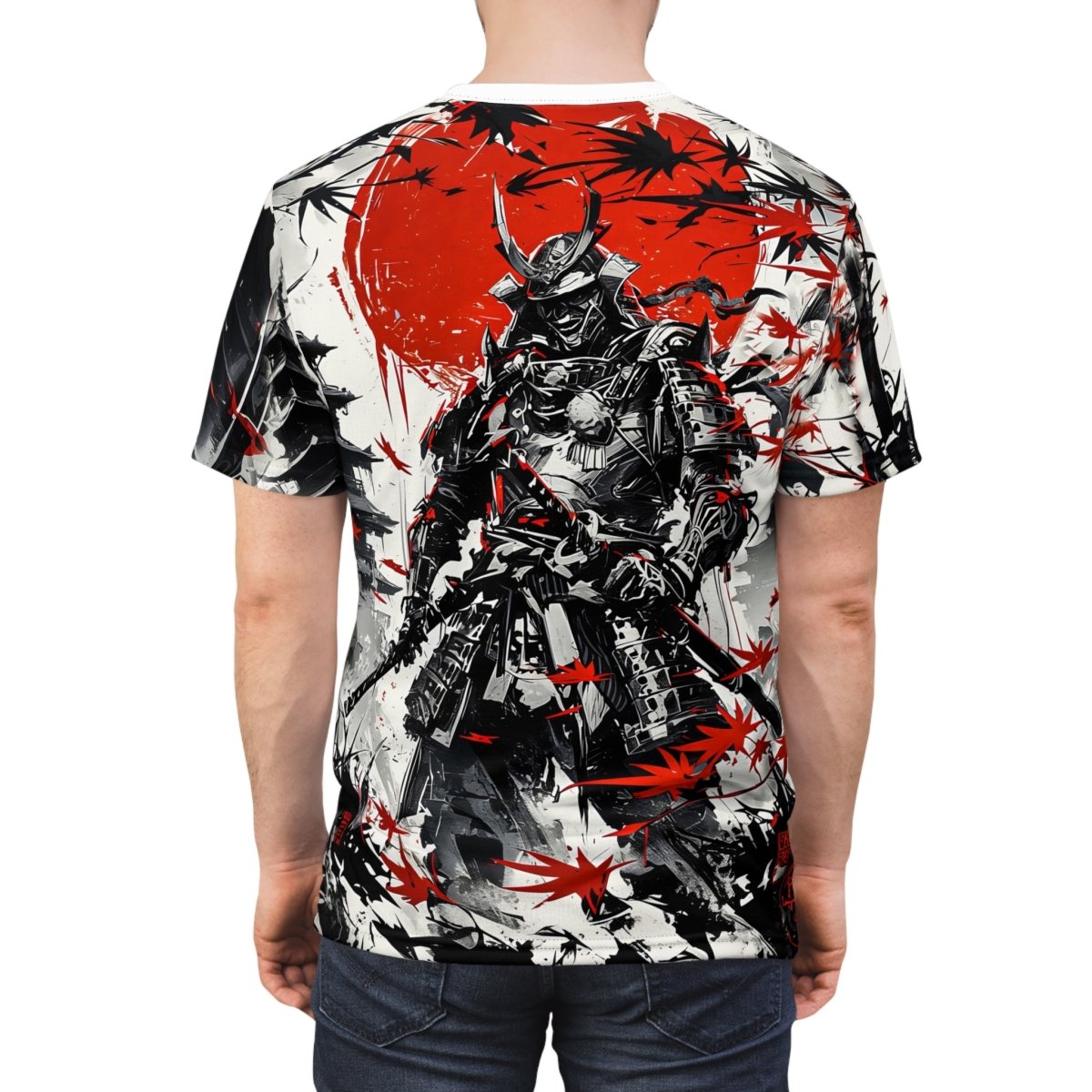 Samurai Valor T-Shirt (AOP) - Elegant Deer