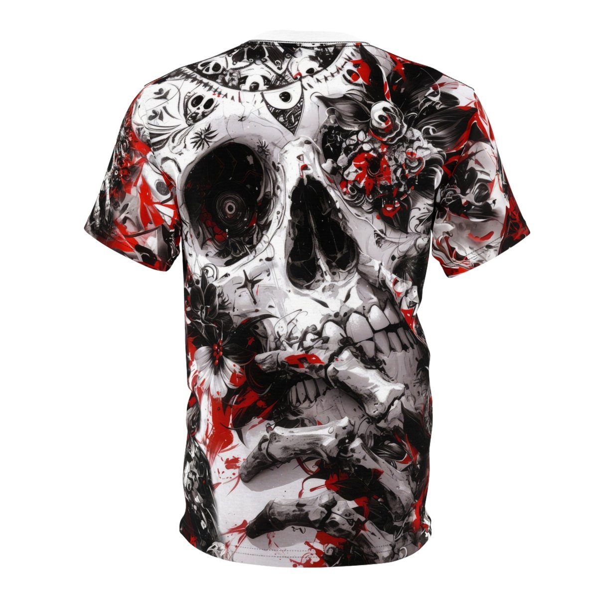 Skull Rebellion T-Shirt (AOP) - Elegant Deer