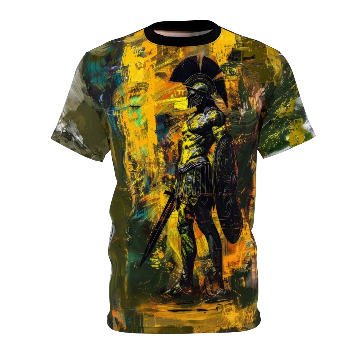 Spartan Warrior T-Shirt (AOP) - Elegant Deer