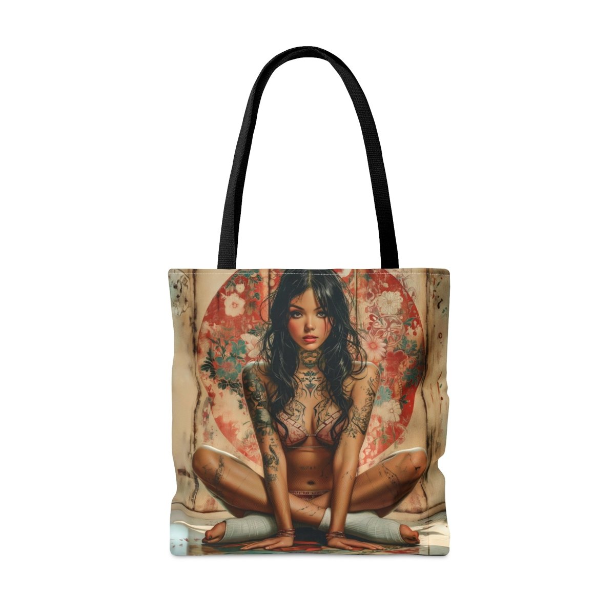 Tattoo Girls Tote Bag - Elegant Deer