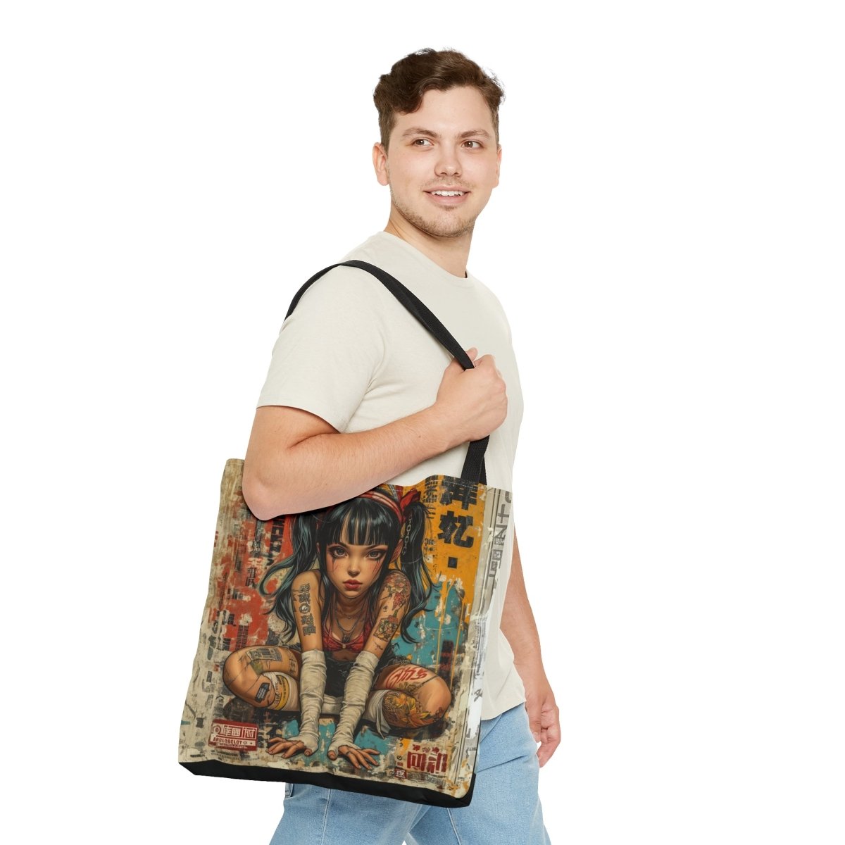 Tattoo Girls Tote Bag - Elegant Deer