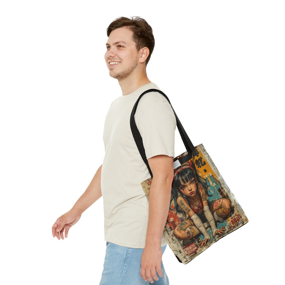 Tattoo Girls Tote Bag - Elegant Deer
