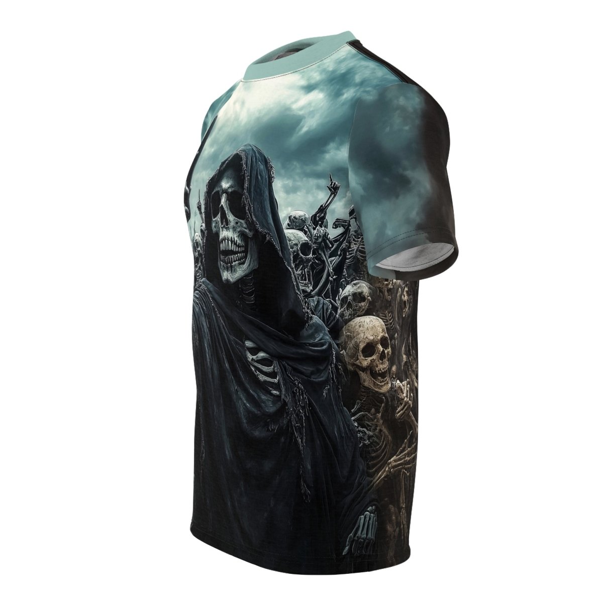 Undead Selfie - Dual - Sided AOP T-Shirt - Elegant Deer