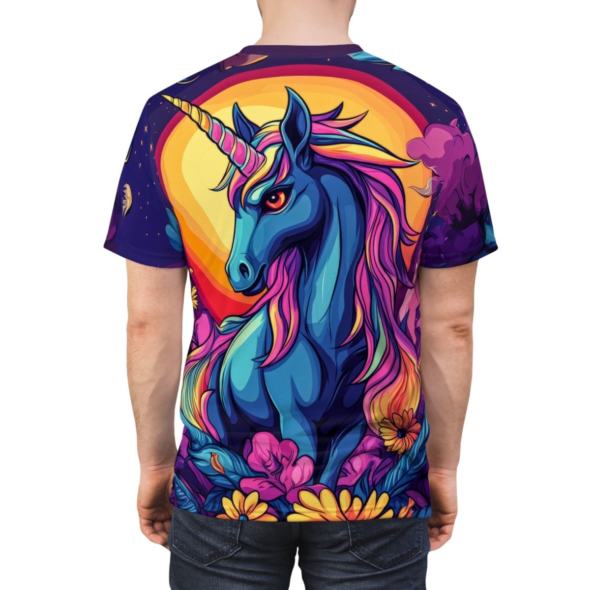 Unicorn AOP T-Shirt - Elegant Deer