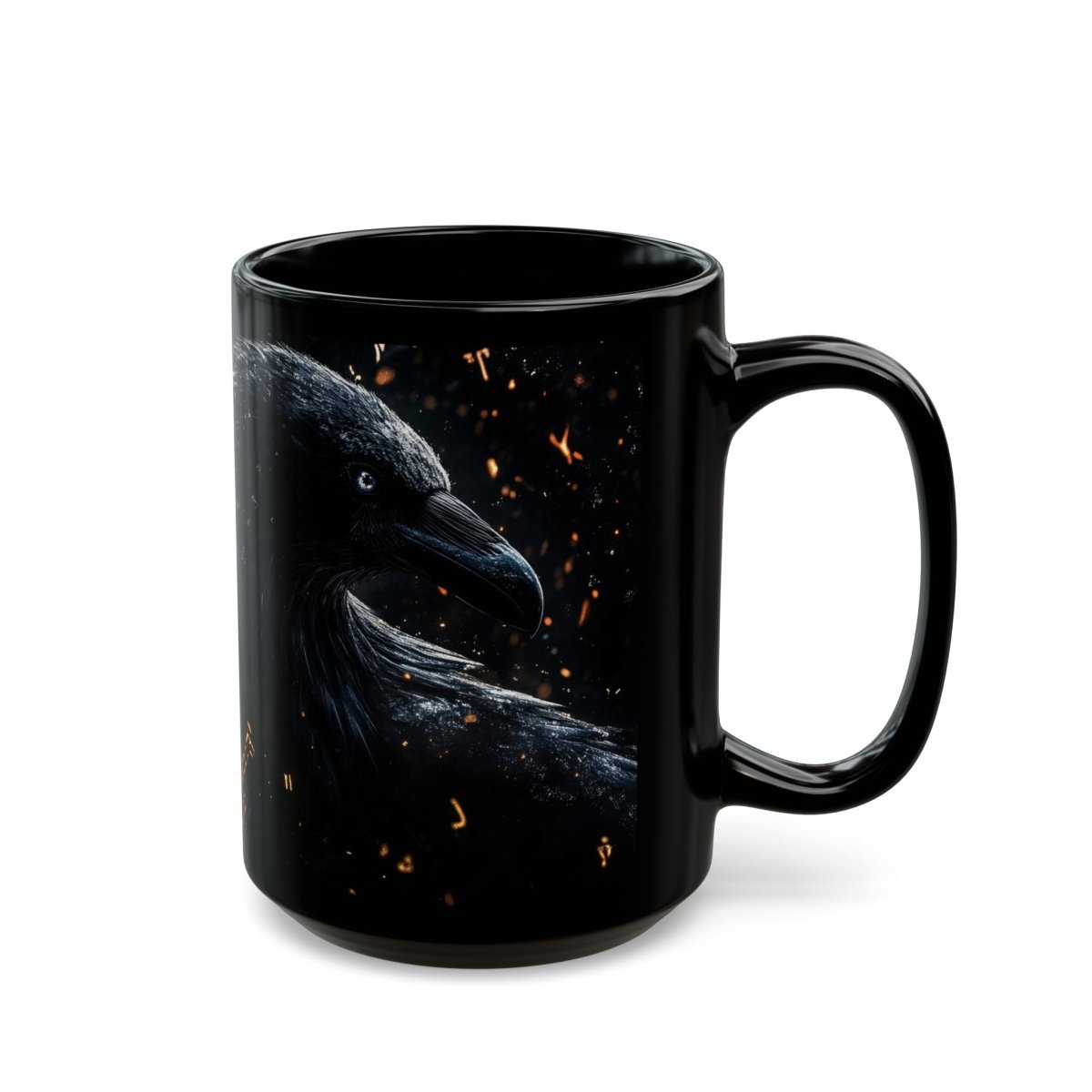 🐦⬛ Viking Raven – Norse Legend Mug ⚔️ - Elegant Deer