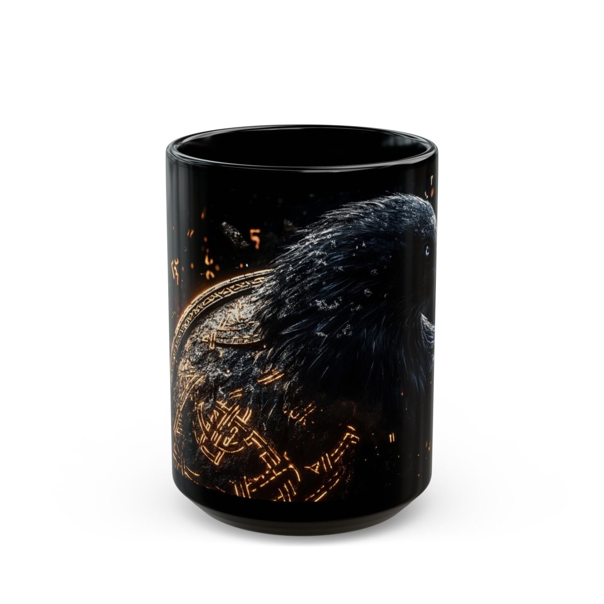 🐦⬛ Viking Raven – Norse Legend Mug ⚔️ - Elegant Deer