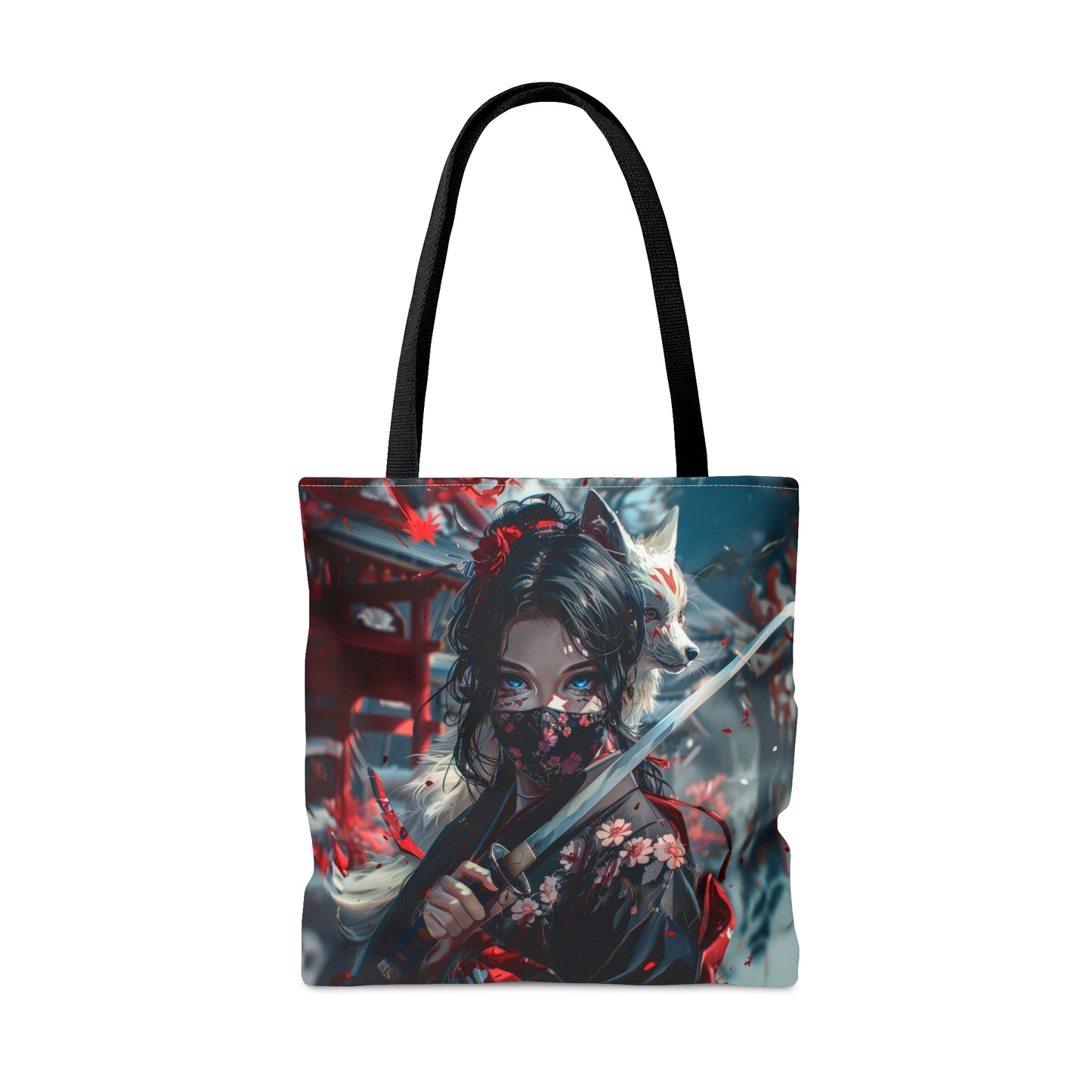 Mystic Warrior: Samurai Spirit Tote Bag