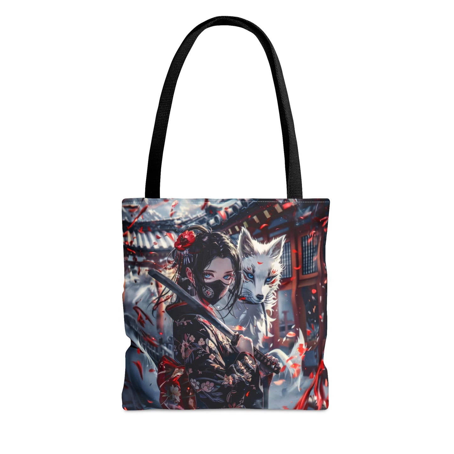 Mystic Warrior: Samurai Spirit Tote Bag