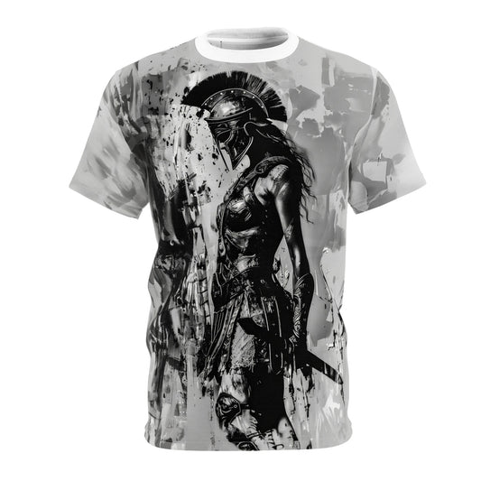 Spartan Warrior Queen T-Shirt (AOP)