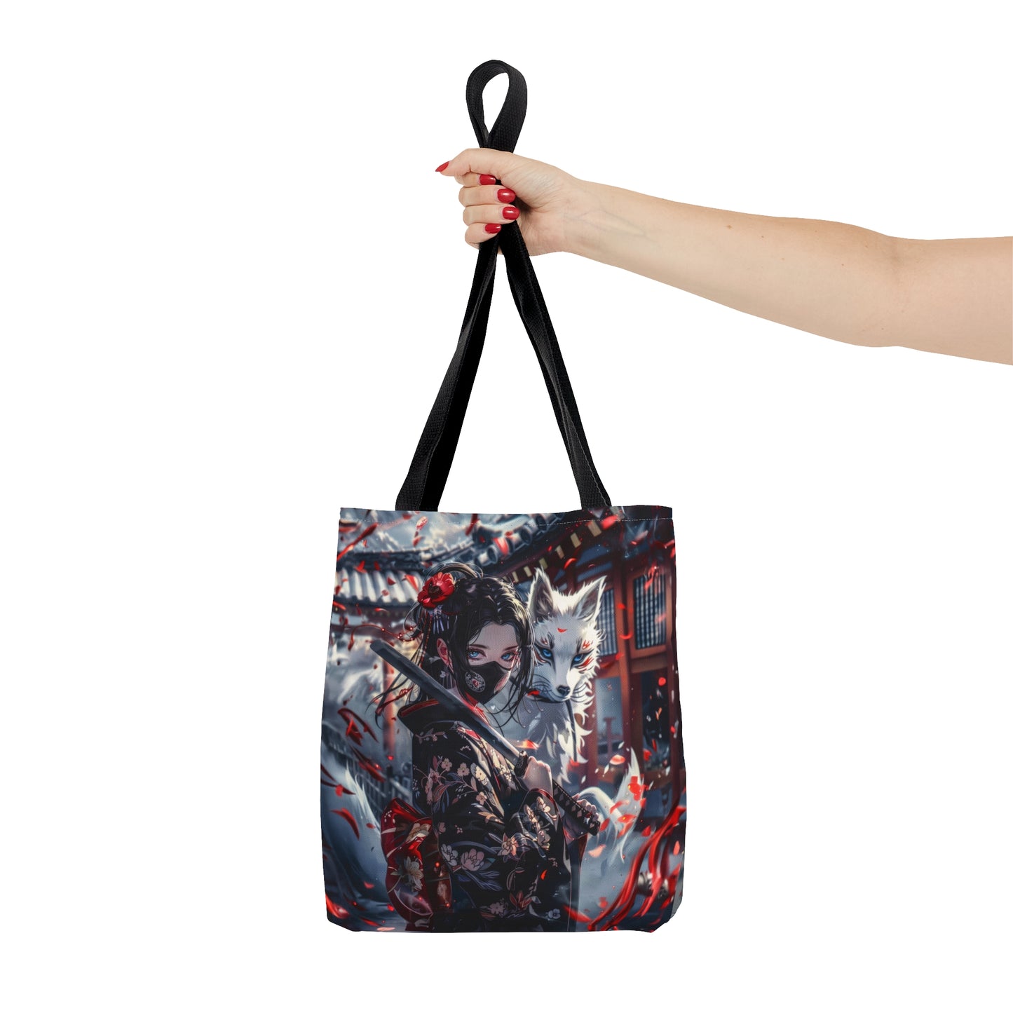 Mystic Warrior: Samurai Spirit Tote Bag