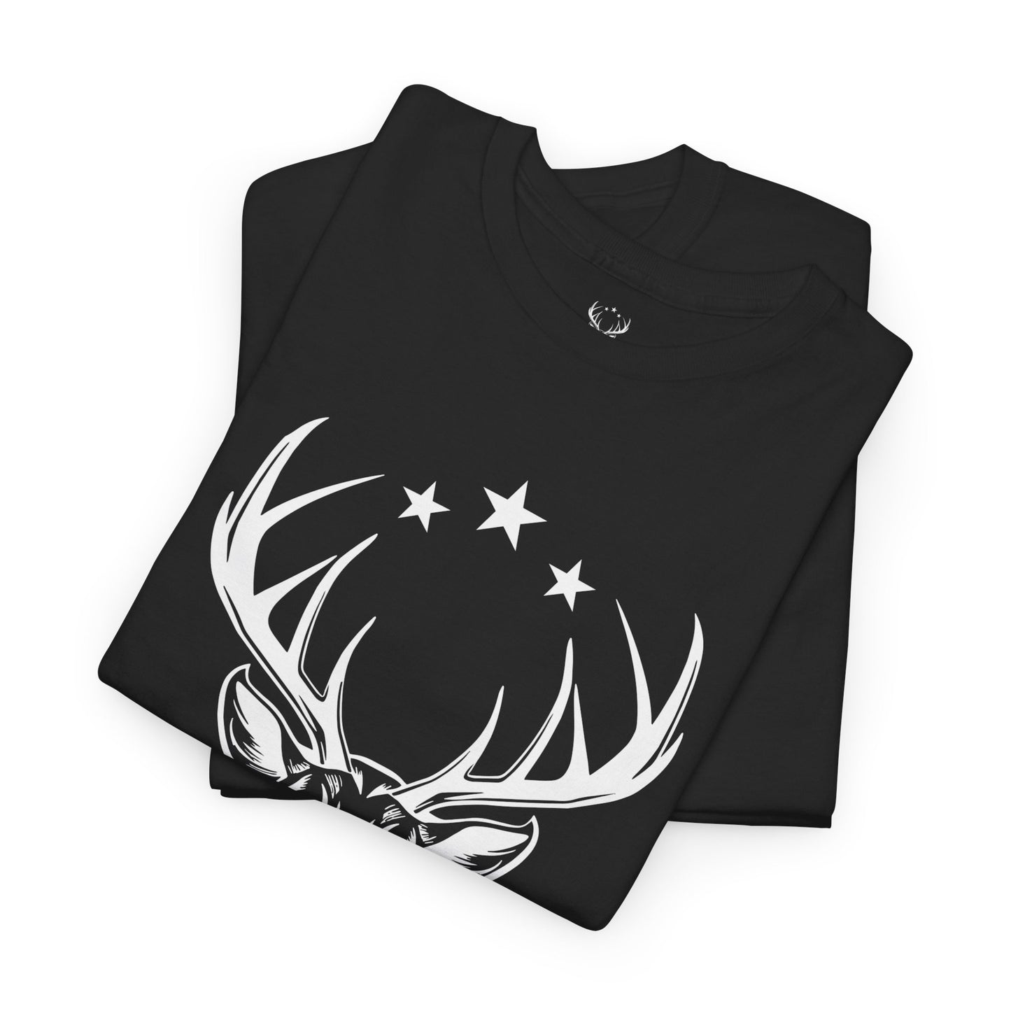 Elegant Deer Unisex Heavy Cotton T-shirt Supporter Collection Winter 2025