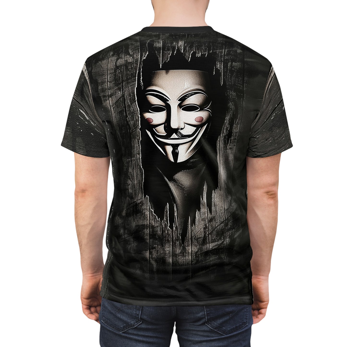 Anonymous Woman T-Shirt (AOP)