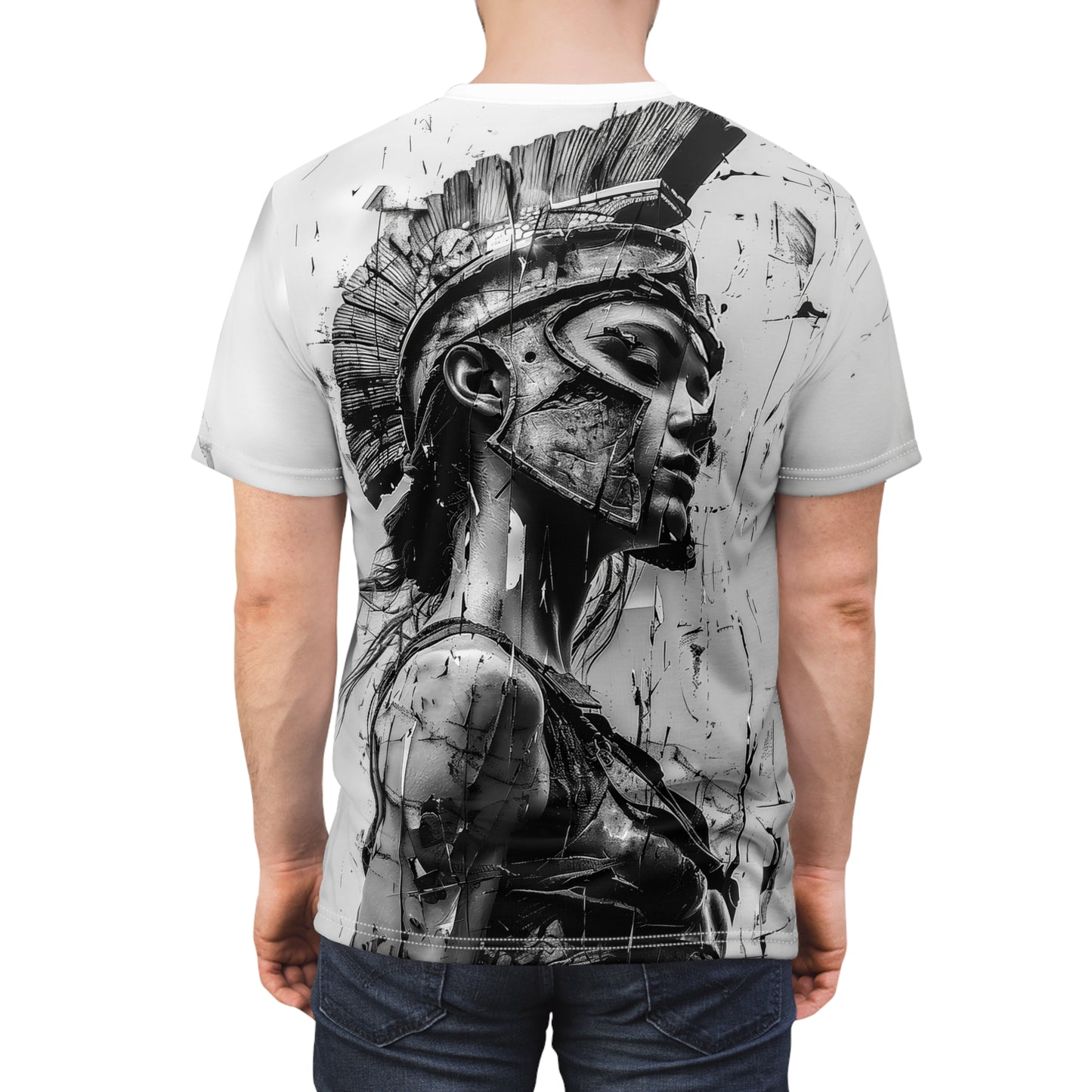 Spartan Warrior Queen T-Shirt (AOP)