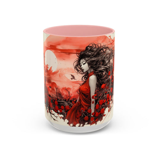 Exquisite Asian-Inspired Coffee Mug