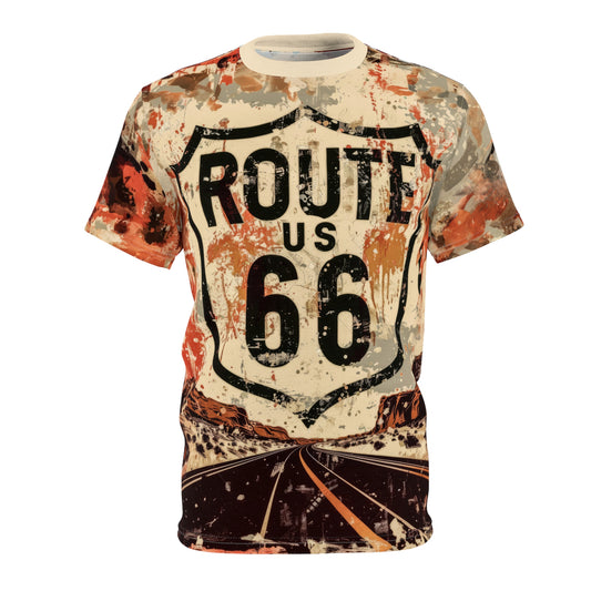 Route 66 T-Shirt (AOP)