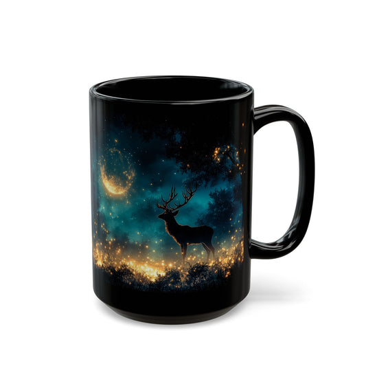 Enchanted Moonlit Forest Mug – A Touch of Magic 15oz