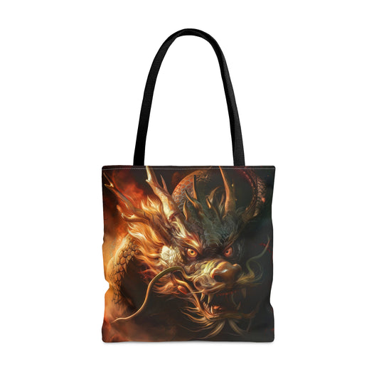 Chinese Dragon Tote Bag