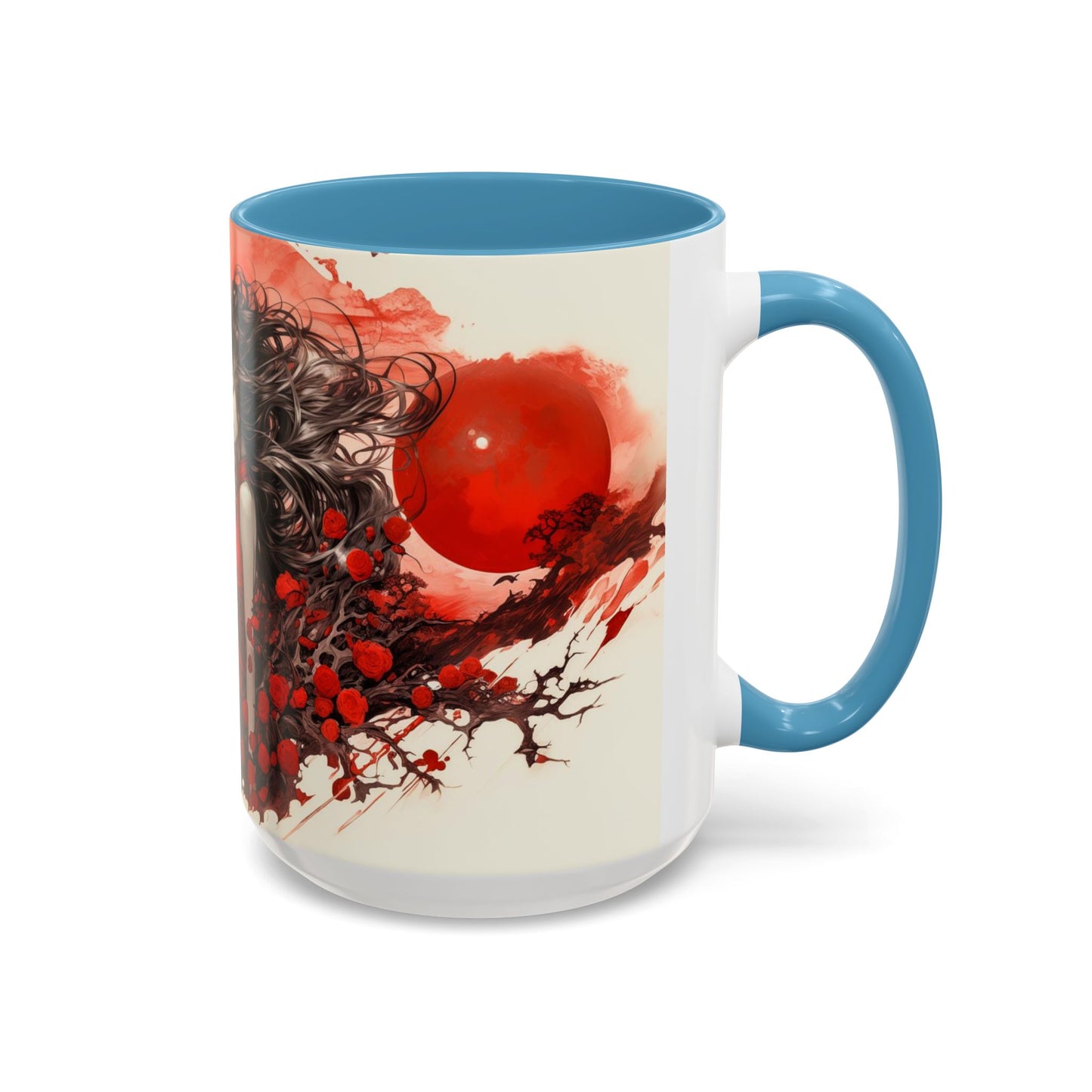Exquisite Asian-Inspired Coffee Mug