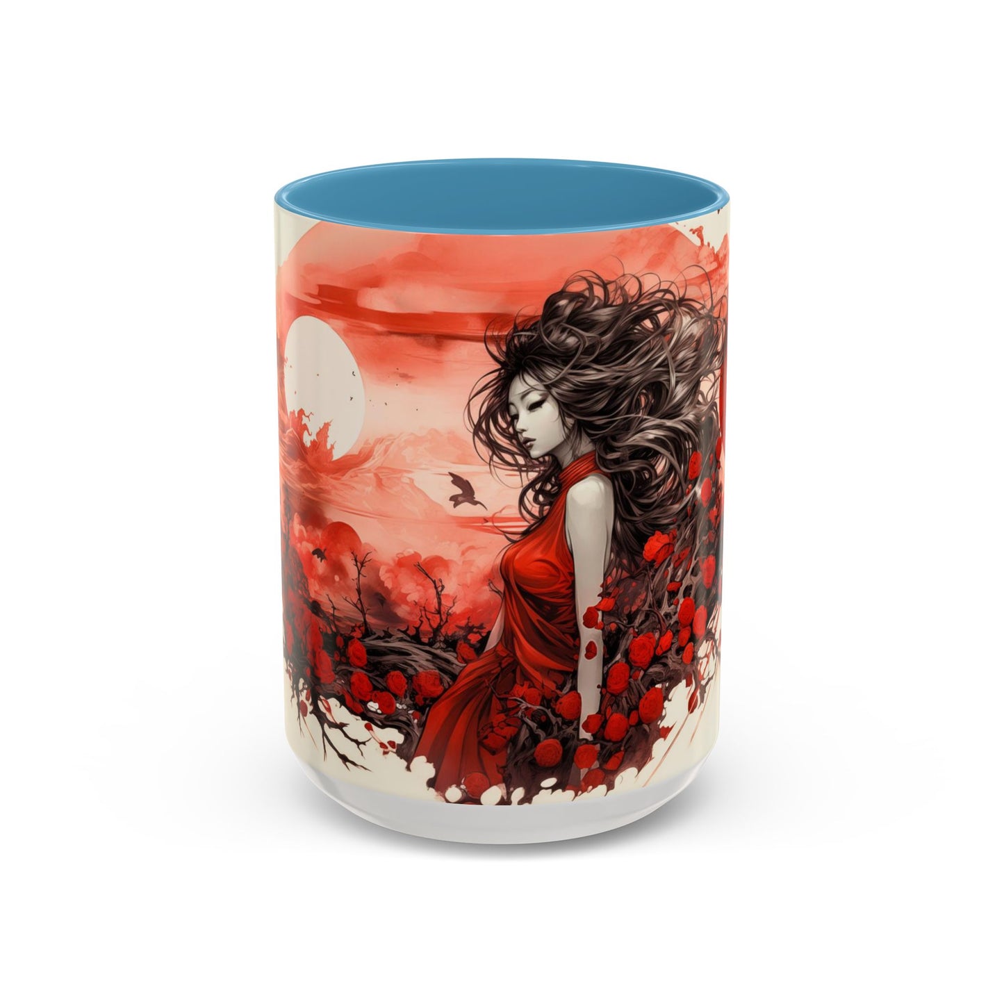 Exquisite Asian-Inspired Coffee Mug