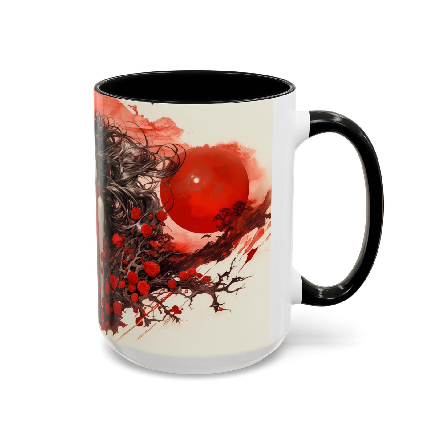 Exquisite Asian-Inspired Coffee Mug