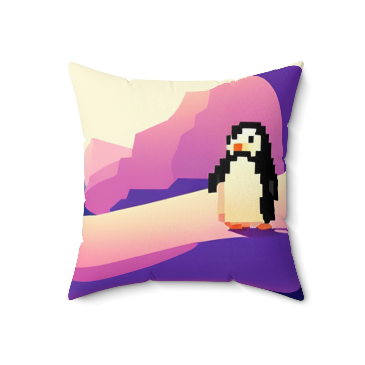 Pixel Penguins Pillow