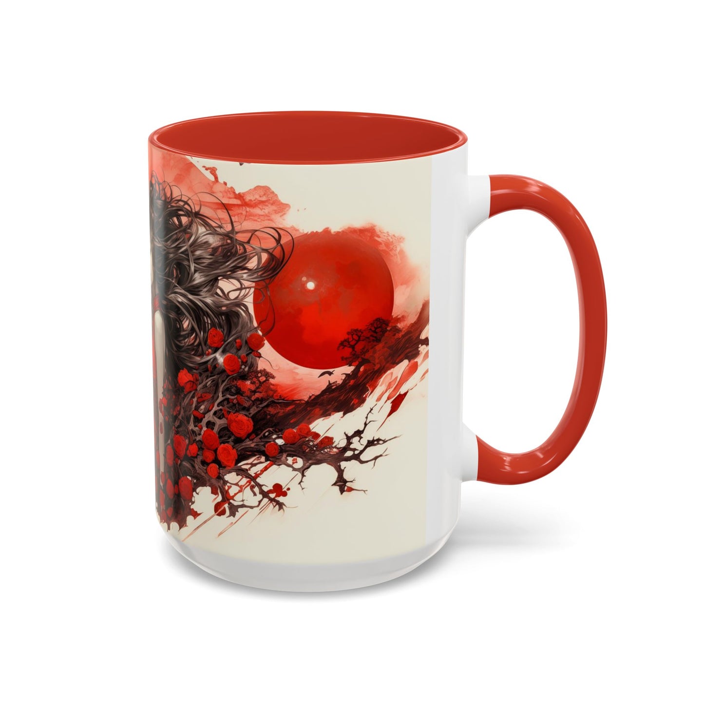 Exquisite Asian-Inspired Coffee Mug
