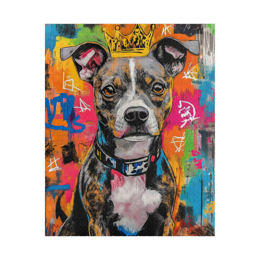 👑 Graffiti Pup Puzzle – Street King Edition 🎨🐶