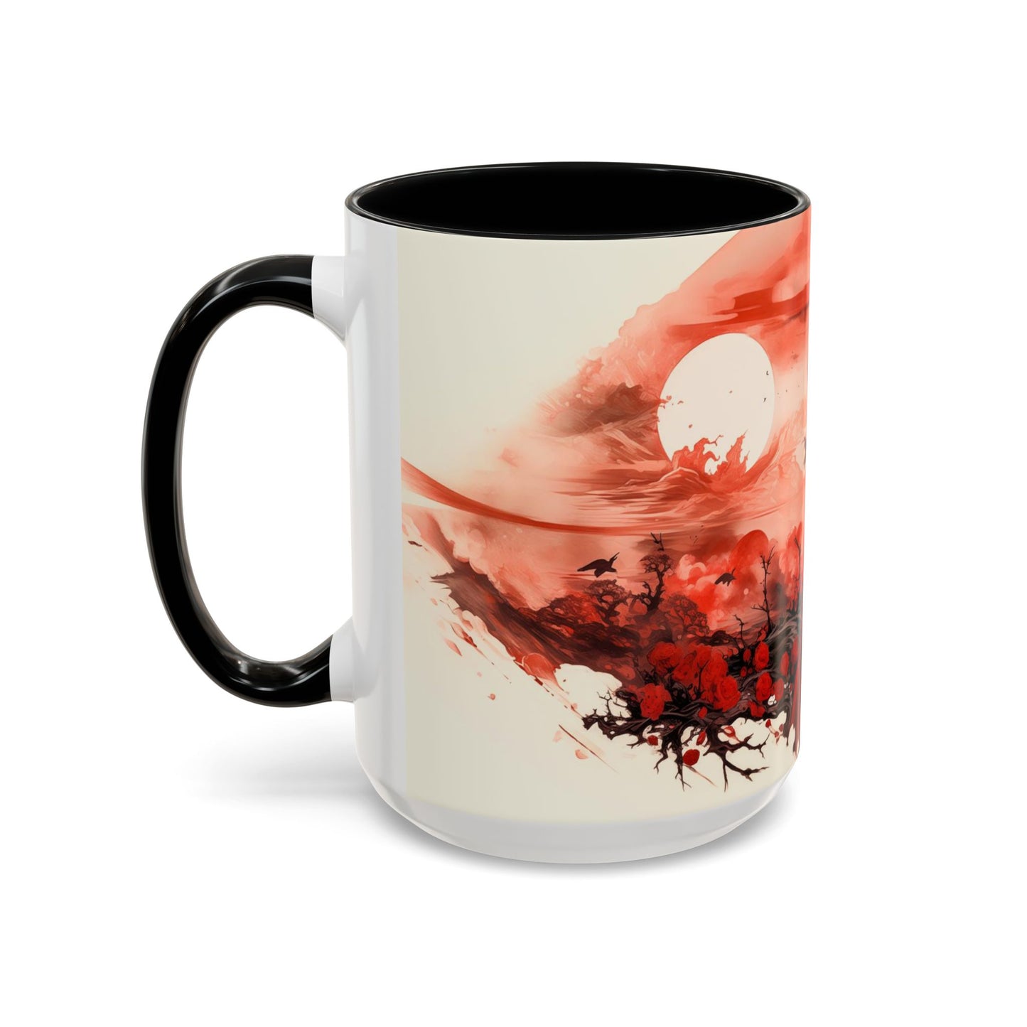 Exquisite Asian-Inspired Coffee Mug