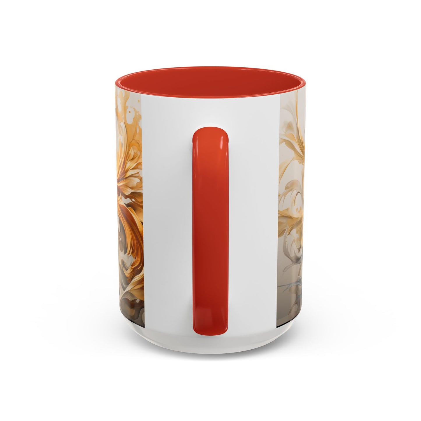 Gold Koi Carp Coffee Mug, 15oz