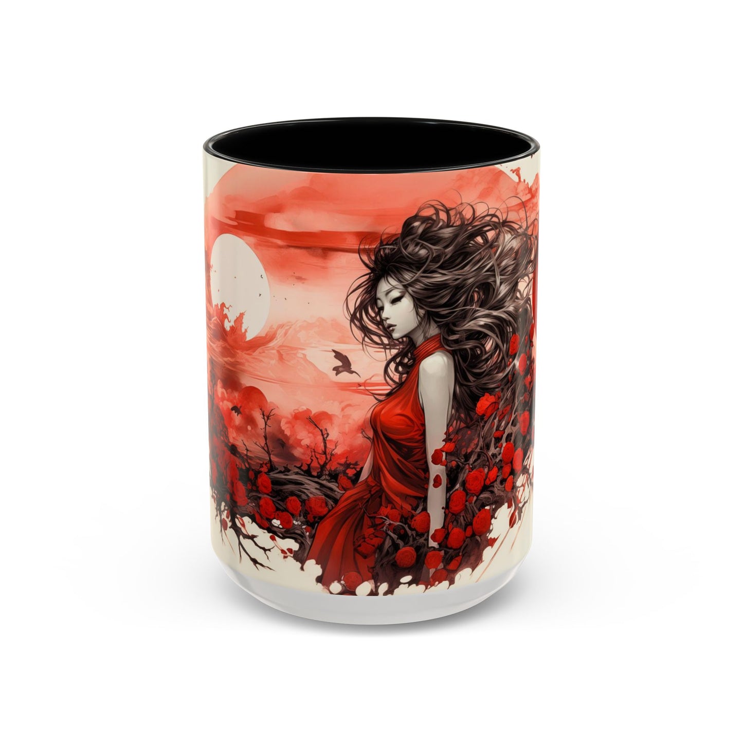 Exquisite Asian-Inspired Coffee Mug