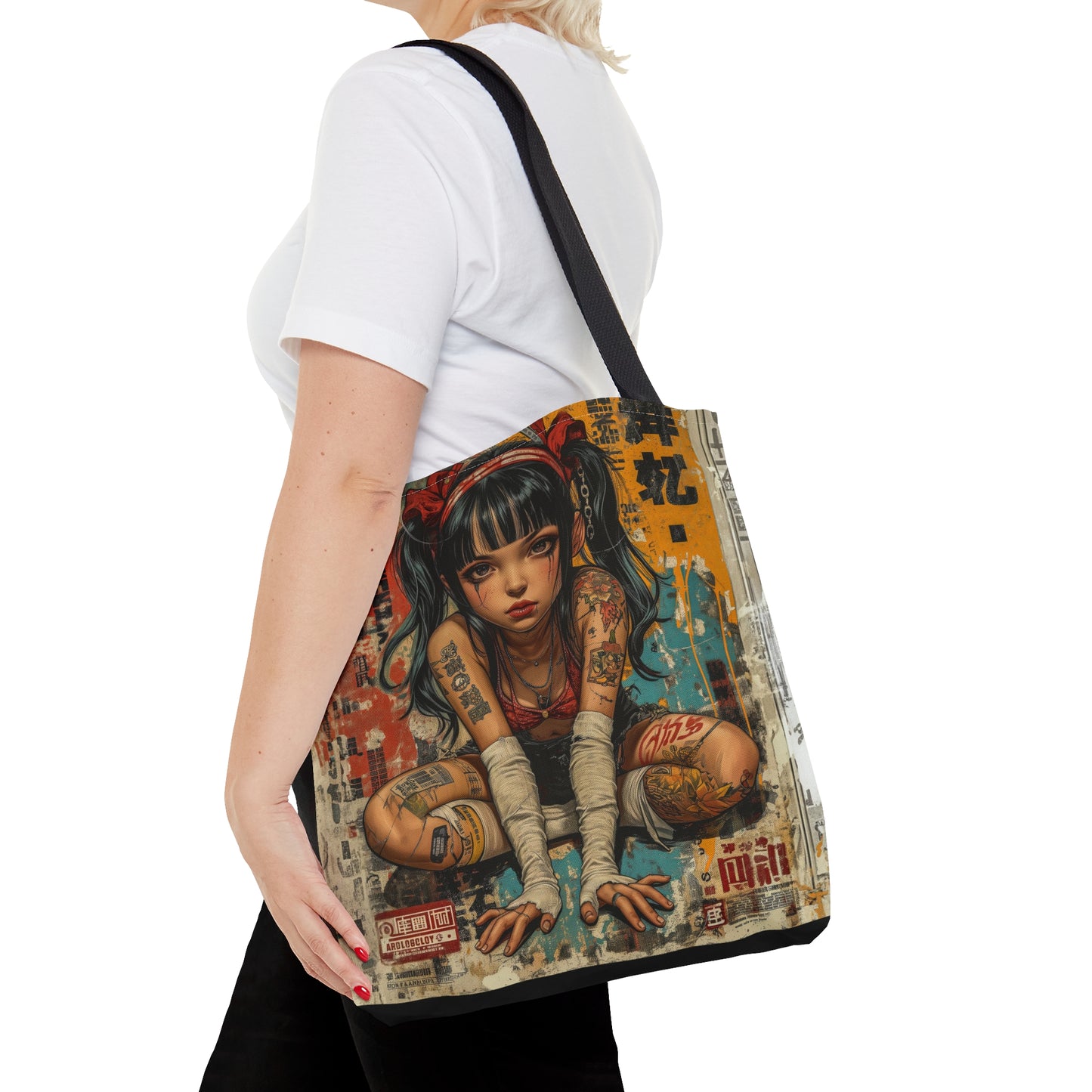 Tattoo Girls Tote Bag