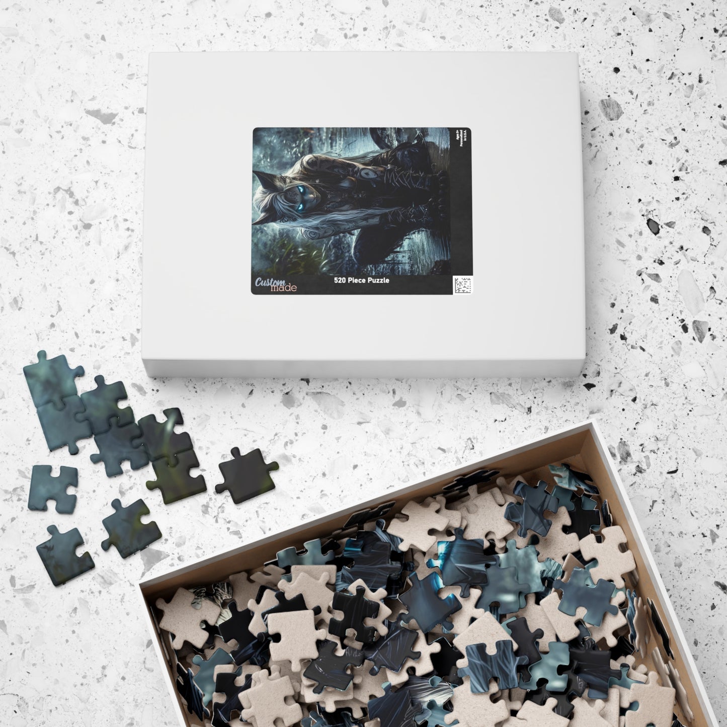 🌑 Shadow Huntress Puzzle – Eyes of the Wild Edition 🌲👁️
