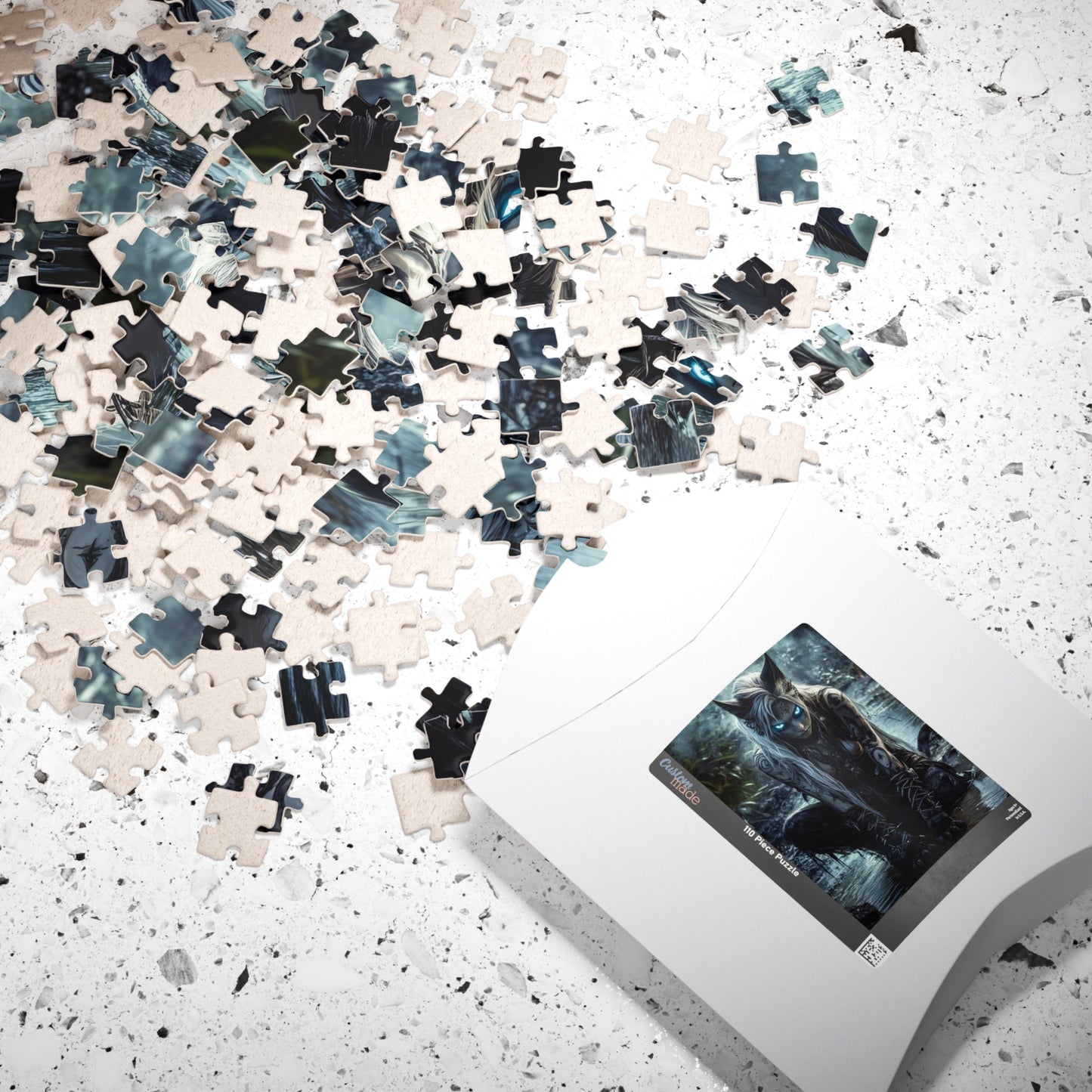🌑 Shadow Huntress Puzzle – Eyes of the Wild Edition 🌲👁️