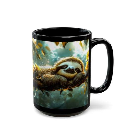 Lazy Sloth Mug – Relax in Style 15oz